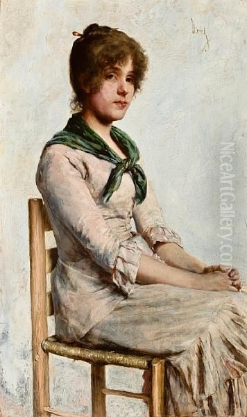 Portrait Of A Young Woman - view 1