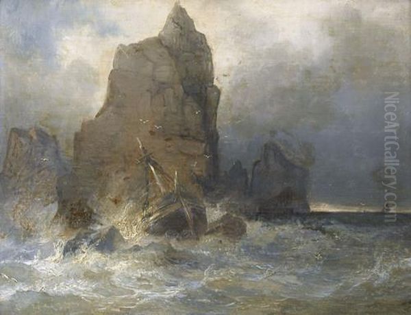 Scheiterndes Segelschiff - view 1