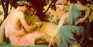 Spring 1858 by William-Adolphe Bouguereau