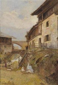 Scene From Tyrol by Paul Unbereit