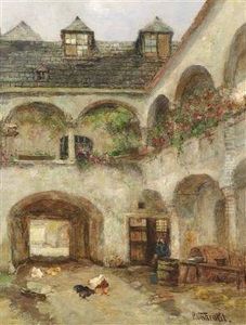 Theteisenhoferhof In Weissenkirchen by Paul Unbereit