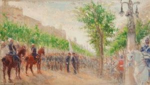 Juramento De La Guardia Real En El Campo Del Moro Del Palacio Real De Madrid Juramento De La Guardia Real En El Campo Del Moro Del Palacio Real De Madrid