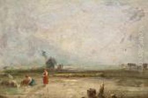 Vier Fischerszenen Am Strand
