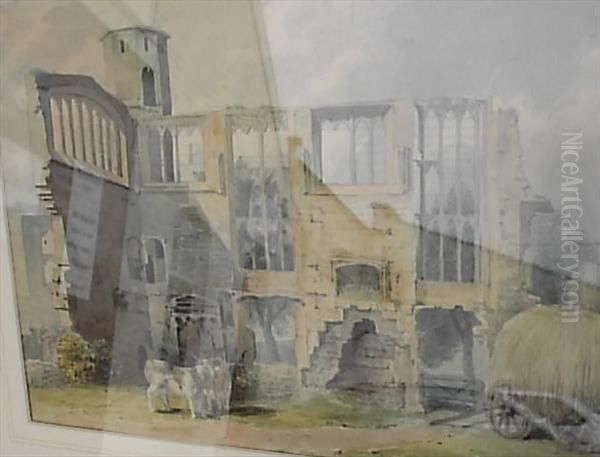 Attributed To Thomas Richard Underwood 'sudley Castle' - view 1