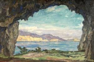 Grotte Auf Capri by Hans Unger