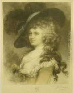 Woman Wearing A Plumed Hat Woman Wearing A Plumed Hat