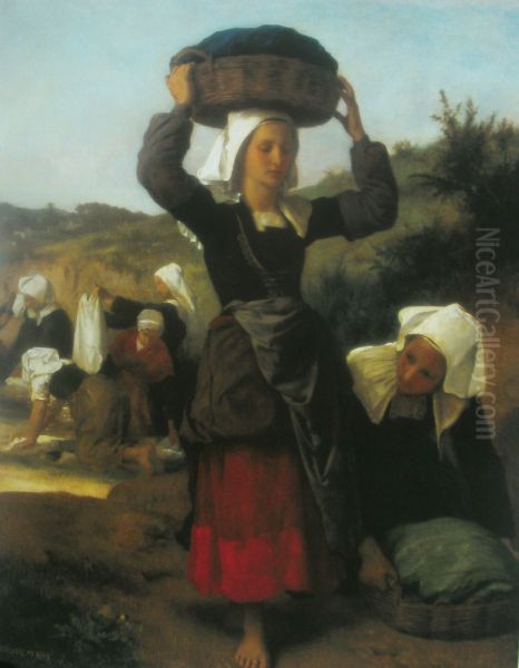 Washerwomen of Fouesnant - view 1