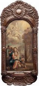 Die Hl. Familie Mit Dem Jesusknaben