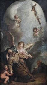 Stigmatisation Of St. 
Francis. by Michelangelo Unterberger