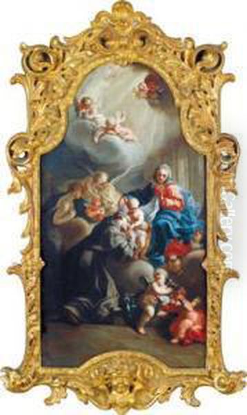 La Madonna Con Gesu Bambino Appare A Sant""""antonio - view 1