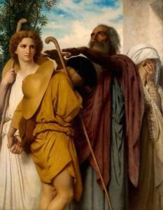 Tobias Receives his Father's Blessing 1860