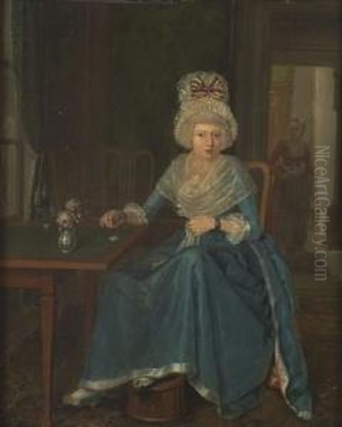 Surprised By Her Maid. - view 1