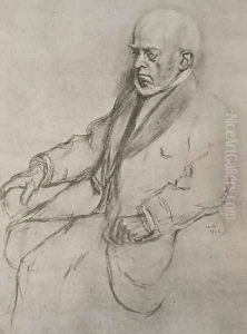 Portrait of Adolf von Menzel (1815-1905), 1902 by William-Adolphe Bouguereau