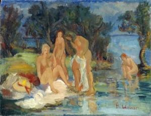 Les Baigneuses by Harry Urban