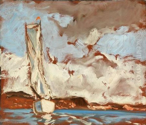 Segelschiff Vorkustenlandschaft - view 1