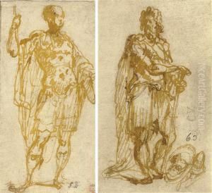 Two Soldiers In Classical Armour