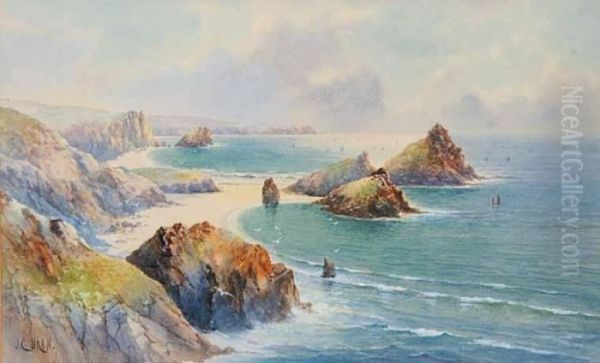 Kynance Cove At The Lizard, Cornwall - view 1