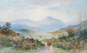 Hiking Down The Path by John Clarkson Uren