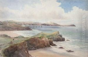 The Cornish Coast by John Clarkson Uren