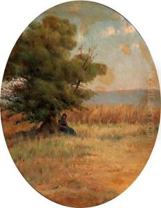 Paisaje Con Arbol by Ricardo Urgell Carreras