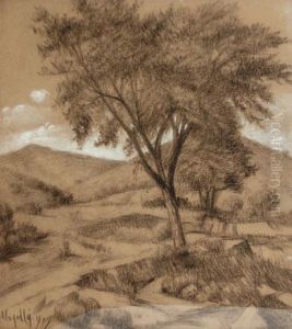 Paisaje by Felix Urgelles De Tovar