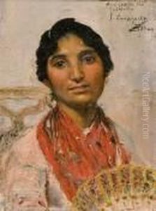 Gitana Con Abanico