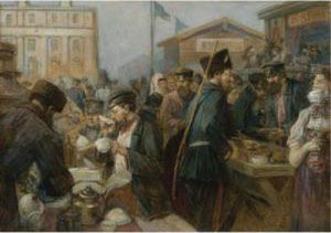 Depot In St. Petersburg by Georg Johann Christ. Urlaub
