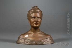 Bust Of A Woman by Leila Usher