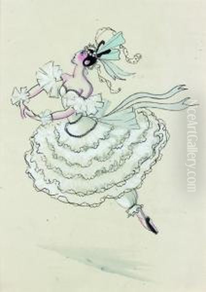 Dame De Compagnie (esquisse N43). - view 1