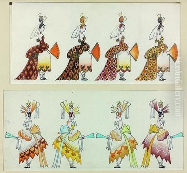 Dames De Compagnie (esquisse N48). - view 1
