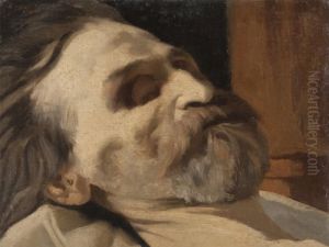 Ritratto Di Giuseppe Verdi Defunto by Stefano Ussi