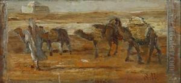 The Caravan In The Desert - view 1