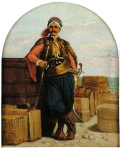Mercante Turco by Stefano Ussi