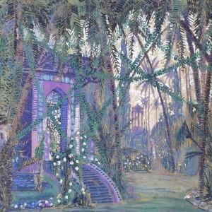 A Summer Cottage In The Park by Petr Savvitch Utkin