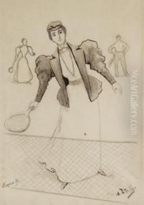 Tenista by Antoni Viadera Utrillo