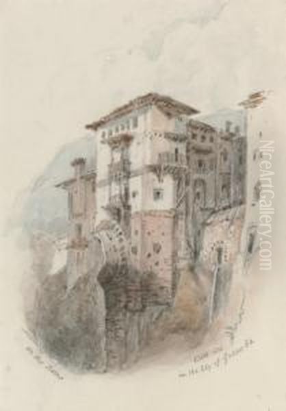 On The Darro In The City Of Granada - view 1