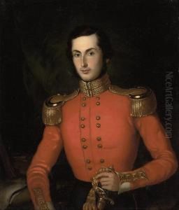 Portrait Of Robert Wigstrom by Samuel Uvedale