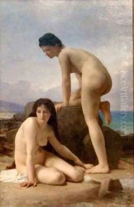 The Bathers 2 by William-Adolphe Bouguereau