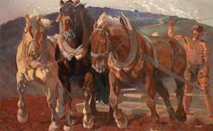 Horses by Ludvik Vacatko