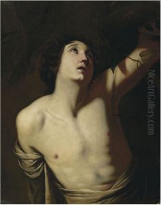Saint Sebastian by Andrea Vaccaro