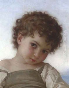 Tete d'enfant by William-Adolphe Bouguereau