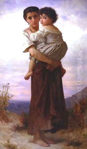 Les Bohemmiennes by William-Adolphe Bouguereau