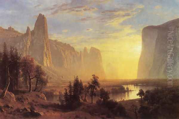 Yosemite Valley Yellowstone Park - view 1