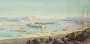 Above Aswan, Egypt by Charles Vacher