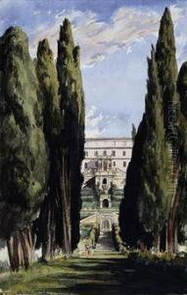Villa D'este, Tivoli - view 1