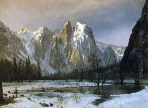 Cathedral Rocks, Yosemite Valley, California