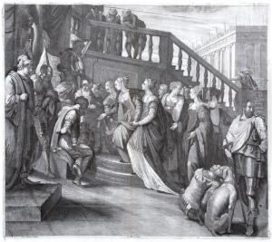 Ester Von Ahasverus by Hollar Vaclav