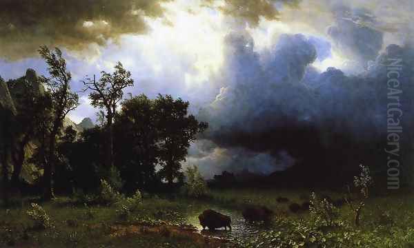 Buffalo Trail (or The Impending Storm) - view 1