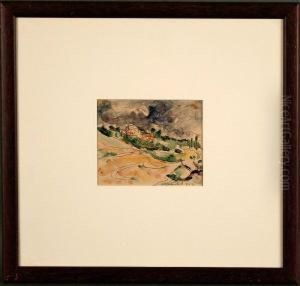 Landschaft by Paul Vahrenhorst