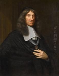 Portrat Des Pieter Van Loon Mit Gedenkmedaillon